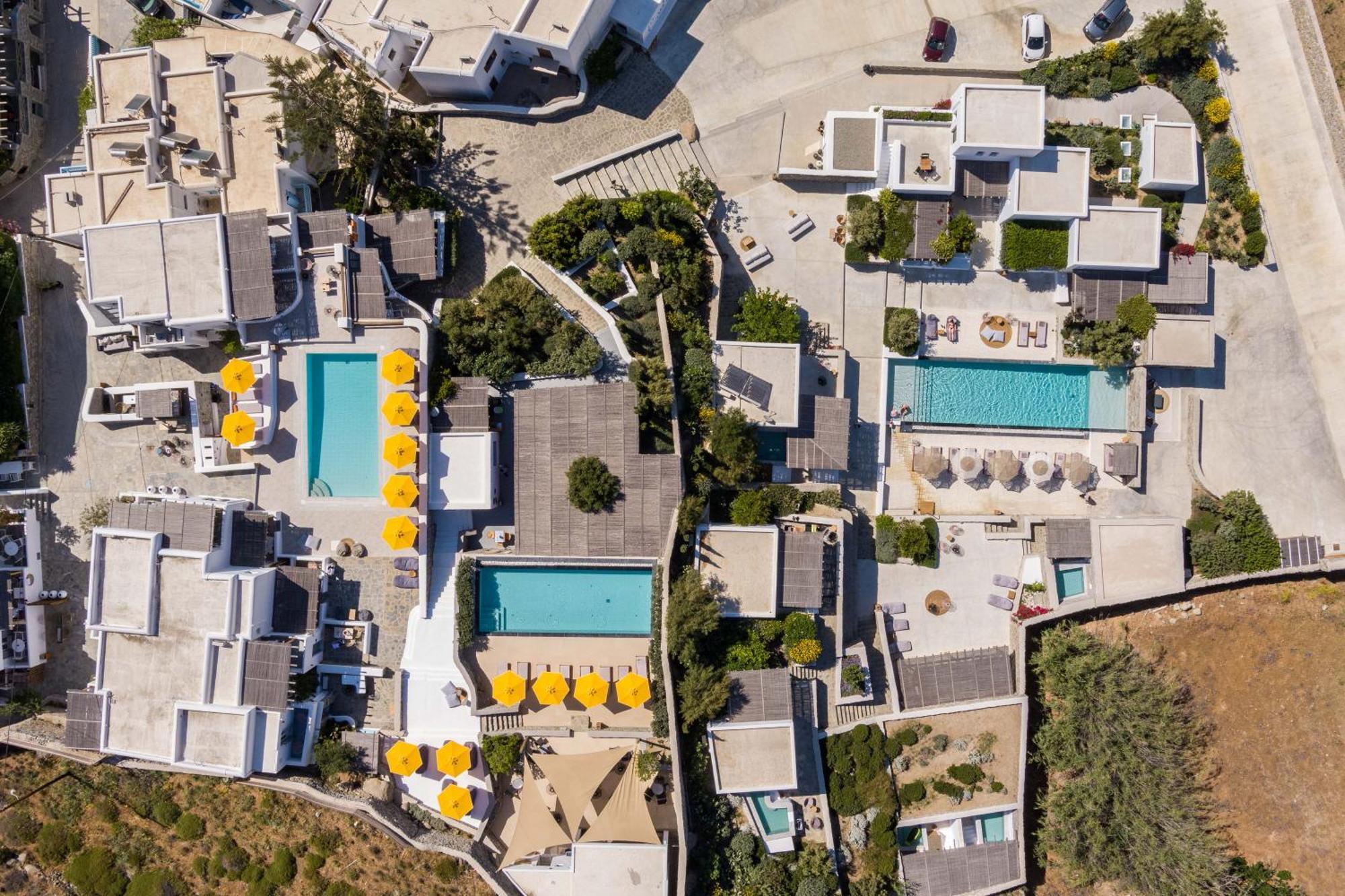 Hotel Mykonos Drops Platys Gialos  Esterno foto